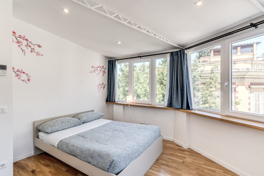 Appartamento The Trident Retreat a Roma - Ampio appartamento con vista sulle Mura Aureliane, ideale per soggiorni brevi.